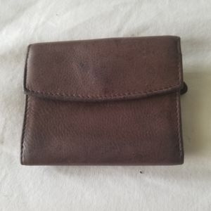 Vintage leather snap wallet by Rolf's